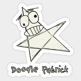 Doodle Patrick Sticker